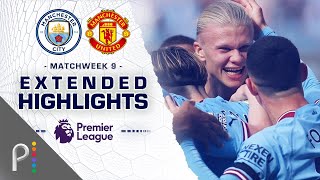 Manchester City v Manchester United  PREMIER LEAGUE HIGHLIGHTS  1022022  NBC Sports [upl. by Synned636]