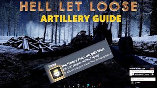 Artillery 100 Kill Streak Achievement in Hell Let Loose [upl. by Leinahtam340]