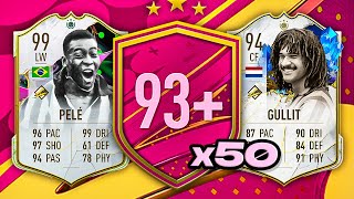 50x 93 ICON PLAYER PICKS 😲 FIFA 23 Ultimate Team [upl. by Chloras]