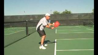 Pickleball Clinics DVD FREEVIEW of Forehand Groundstroke [upl. by Nayve]