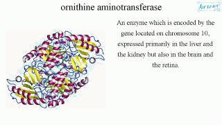 ornithine aminotransferase English  Medical terminology for medical students [upl. by Enileme635]