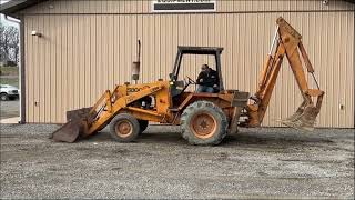 CASE 580C LOADER BACKHOE 4720 [upl. by Aldercy656]