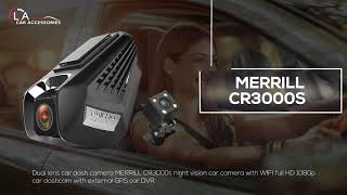 Latest Dashboard Camera for your Car  2019 Merrill Dashcam Models [upl. by Base]