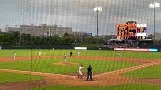 Garrett Anglim 2 RBI Double Nebraska Husker Baseball vs Kansas State 5124 [upl. by Ogires114]