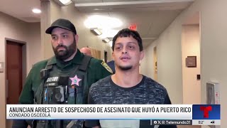 Arrestan a hombre en Puerto Rico tras asesinato en cigarrería de Kissimmee [upl. by Urbani]