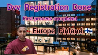 Dvv Registration Tampere first process completed finland europe india bharat [upl. by Eniladam6]