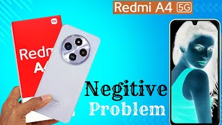 how to fix screen negative problem in redmi a4 phone  redmi a4 phone display negative problem [upl. by Linskey973]