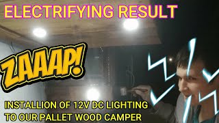 12v DC Lights In Camper Wiring And Installation camper camping diy woodworking how howto [upl. by Eerhs617]