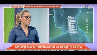 Spondiloza cervicală  simptome cauze şi tratament [upl. by Machos]