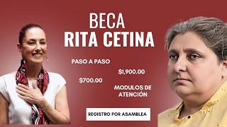 Beca Rita Cetina  INFORMACIÓN OFICIAL [upl. by Aisya]