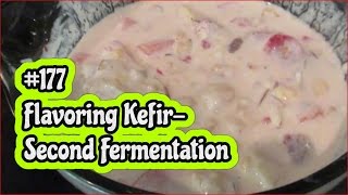 VLOG 177Flavoring Kefir YogurtSecond Fermentation orJANics 50nRaw [upl. by Annert]