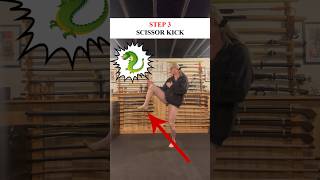 How To Do KEMPO Scissor Kick in a FIGHT 💥 Shorts Kempo Karate [upl. by Kcajyllib]