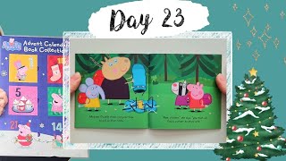 🎄 Peppa Pig Advent Calendar Book Collection  DAY 23  Aluna White [upl. by Maxama]