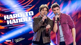 Koen Wauters amp Kobe  To Hard To Handle  Halve finale  The Voice van Vlaanderen  VTM [upl. by Etaner]