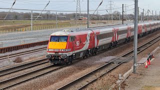 No60 Trains Around Werrington Junction Mid February 2022 [upl. by Declan]