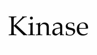 How to Pronounce Kinase [upl. by Eltsyrk]