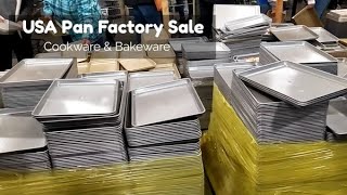 USA Pan Factory Sale  Bakeware and Cookware  Williams Sonoma Goldtouch Sur La Table and OXO [upl. by Nnyleahs]