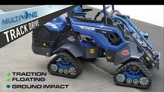 MultiOne Tracked Drive the All Terrain Compact Loader on Tracks [upl. by Nrevel]