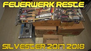 Feuerwerk Reste  Silvester 20172018  PowerFireworks97 1080P FullHD [upl. by Bean]