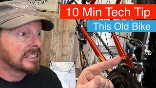 How to Install Shimano FDR8000 Front Derailleur  10 Min Tech Tip  Tools and How to use Them [upl. by Eirrahs]