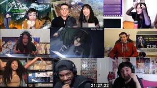 Mikasa amp Levi Appears  Attack on Titan Final Season Episode 6 Reaction Mashup [upl. by Nimref334]