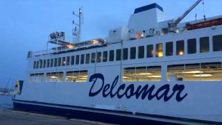 Visit to exSealinkWightlink ferry St Catherine now Delcomars GB Conte [upl. by Narik393]