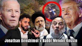 Rabbi Mendel Kessin Trump vs Biden October 7th Iranian Presidents Death and More [upl. by Aloek]