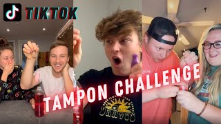 TIKTOK TAMPON CHALLENGE COMPILATION [upl. by Ayomat]