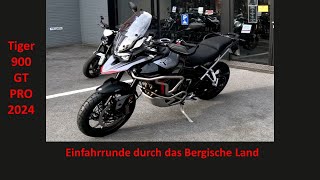 Tiger 900 GT PRO Einfahrrunde [upl. by Estevan]