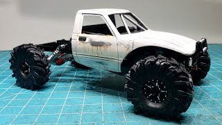 WPL C24 LCG DJCRAWLER 74MM TIRES [upl. by Aihselef]