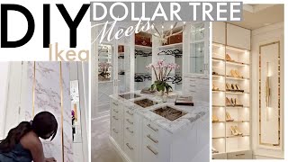 Free DOLLAR TREE Tips and Tricks WITH IKEA COLLABORATION  DIY Ikea [upl. by Ackler]