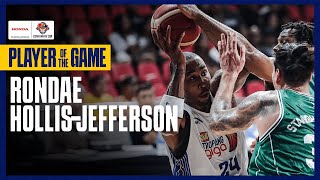 Rondae HollisJefferson SHOWCASE DOUBLEDOUBLE for TNT vs Terrafirma  PBA Season 49 Governors Cup [upl. by Nuajed]