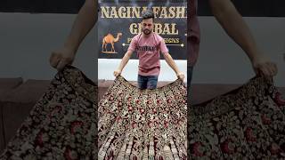 Designer Lehanga in Chandni Chowk naginafashion55 wedding naginafashion trendingshorts [upl. by Hairaza]