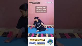 Only One Exercise For Back Sciatica And Cervical Pain  Reduce Sciatica And Cervical Pain  shorts [upl. by Furlani]