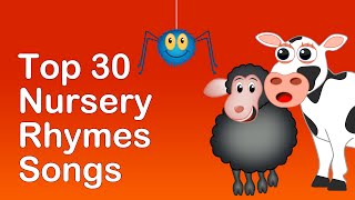 TOP 30 NURSERY RHYMES SONGS  Compilation  Nursery Rhymes TV  English Songs For Kids [upl. by Leora278]