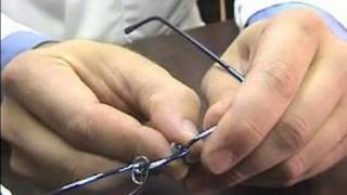 How to Adjust Eye Glasses  How to Adjust Full Metal Frame Nose Pads [upl. by Maurilia701]