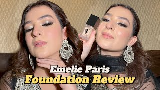 Emelie Paris Foundation Review  Full Coverage  Yellowlight [upl. by Gravante]