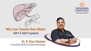 Why Liver Function Tests Matter SGPT amp SGOT Explained  Yashoda Hospitals Hyderabad [upl. by Bryanty783]