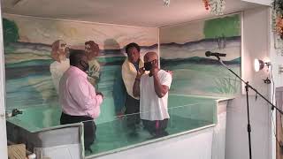 Bro Kenneth Washington baptism at Mt Gilead Missionary Baptist Church October 4 2020 [upl. by Caro561]