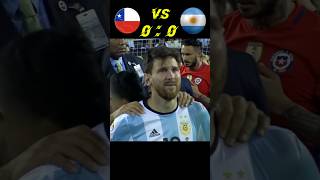 Argentina vs Chile football plenty shootout [upl. by Nemlaz995]