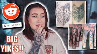 Tattoo Enthusiast Reacts To Fresh VS Healed Tattoos [upl. by Enirehtak]