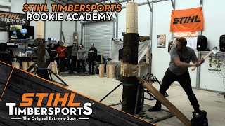 STIHL TIMBERSPORTS® Rookie Academy [upl. by Ralyks162]