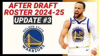 GOLDEN STATE WARRIORS ROSTER UPDATE No3  NBA 202425 Season [upl. by Surovy]