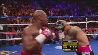 Floyd Mayweather vs Robert Guerrero Full Fight Sho PPV Boxing HD Simulation [upl. by Tosch993]