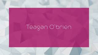 Teagan Obrien  appearance [upl. by Lumbard]