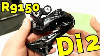 Shimano Dura Ace R9150 Di2 Rear Derailleur  Weight and Review [upl. by Olga]