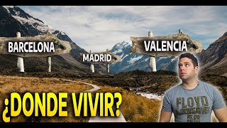 LA VERDAD de vivir en entre Madrid Barcelona y Valencia [upl. by Eico]