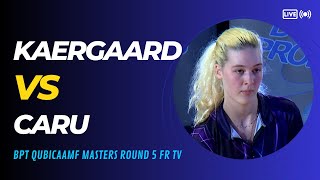 2023 BPT™ QubicaAMF Masters Round 5  Kaergaard VS Caru [upl. by Llenyr145]