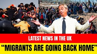 UK News Nigel Farage Says That Many UK Migrants Moving Back Our Country Is Full [upl. by Artinahs]