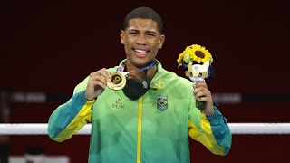 Hebert SOUSA Win Olympics Gold Medal Ceremony [upl. by Arimat]